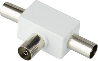 Coaxial female - 2x Coaxial male (10-4032)