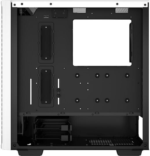 Deepcool CK560 Gaming Midi Tower Computer Case with White Side Window