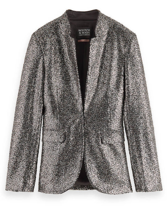 Scotch & Soda In Mixed Sequins Γυναικείο Σακάκι