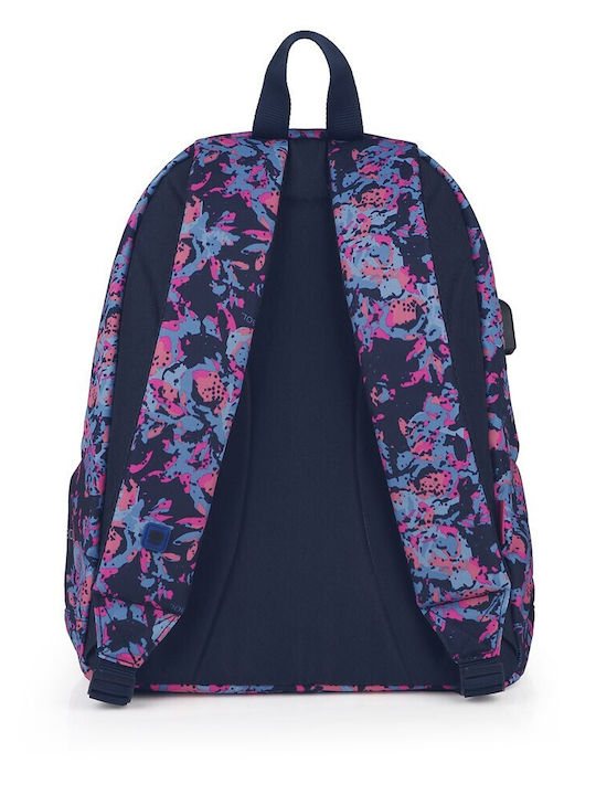 Gabol Lia School Bag Backpack Elementary, Elementary in Purple color