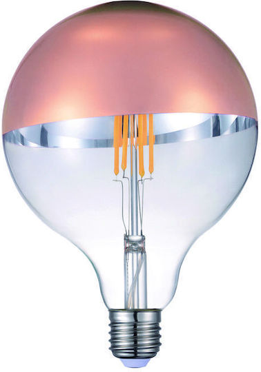 VK Lighting LED Bulb 7W 178mm for Socket E27 and Shape G125 Warm White 650lm Dimmable
