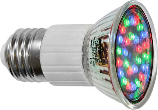 Adeleq LED Bulb 0.8W 77mm for Socket E27 RGB 70lm