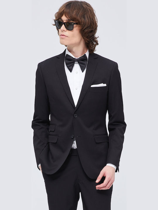 Men's Suit Slim Fit Black