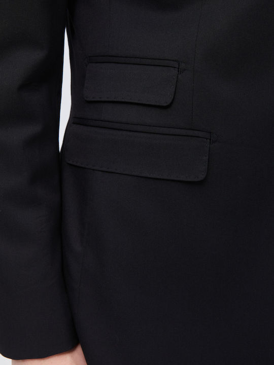 Men's Suit Slim Fit Black