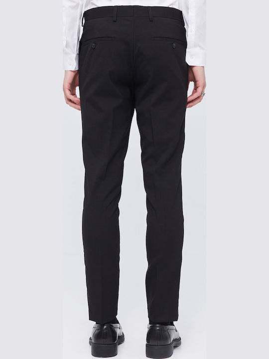 Men's Winter Suit Slim Fit Black