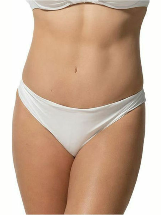 Blue Sense Bikini Slip Alb