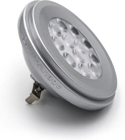 Adeleq LED крушка 12W 110mm за фасунга G53 и форма AR111 Неутрално бяло 870лм Димируем