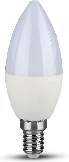 V-TAC VT-2106 LED Bulbs 5.5W 100mm for Socket E14 Cool White 470lm 2pcs