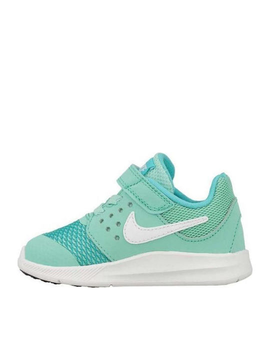 Downshifter Downshifter 7 Kids Sports Shoes Running with Hoop & Loop Closure Turquoise