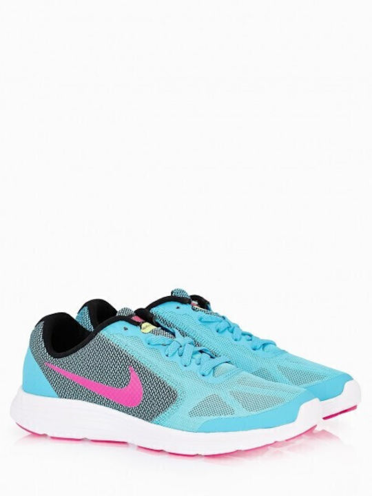 Revolution Revolution 3 GS Kids Sports Shoes Running with Laces Light Blue