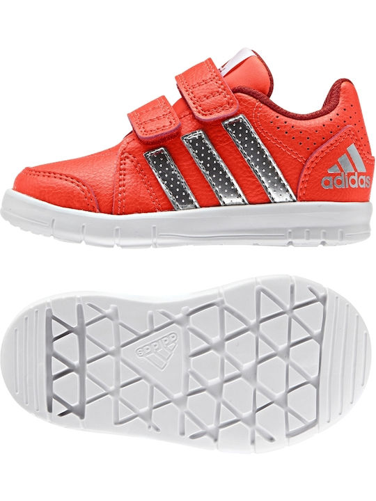 Lk Trainer 7 Kids Sports Shoes Running with Hoop & Loop Closure Orange