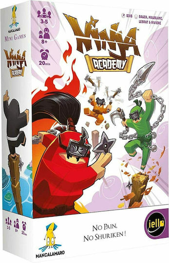 Επιτραπέζιο Παιχνίδι Ninja Academy για 3-5 Παίκτες 8+ Ετών (EN) Iello