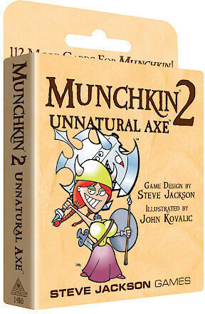 Spiel Erweiterung Munchkin 2 Unnatural Axe 13+ Jahre SJ (EN) Steve Jackson Games