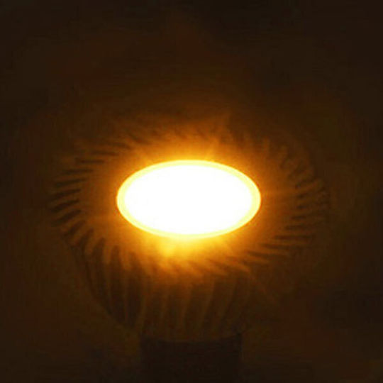 Adeleq Λάμπα LED 3W για Ντουί GU5.3 και Σχήμα MR16 Πορτοκαλί