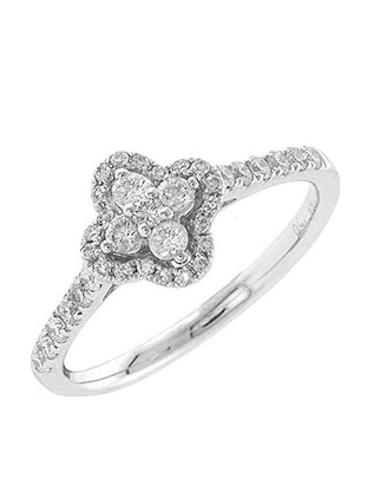Damentagel Weißgold 18K