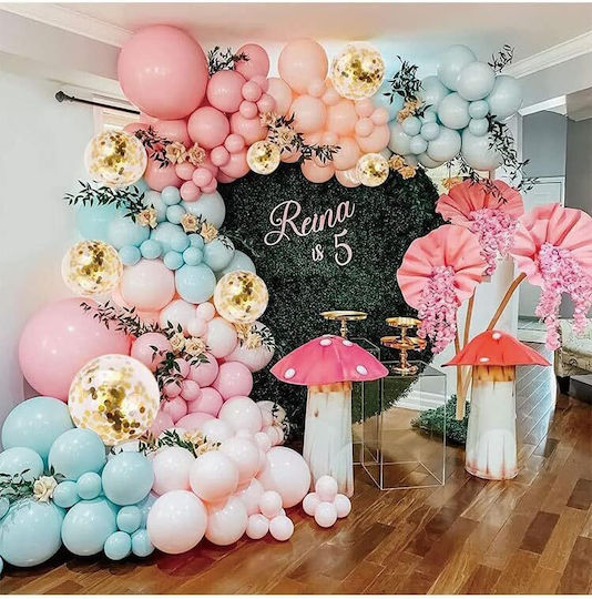Composition with 117 Balloons Yellow