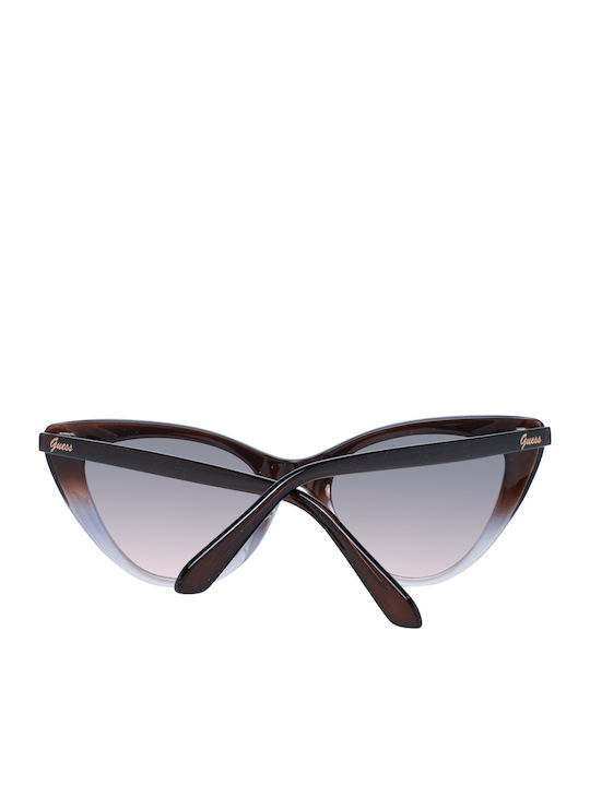 Guess Women's Sunglasses with Multicolour Plastic Frame and Gray Gradient Lens GF6147 92B