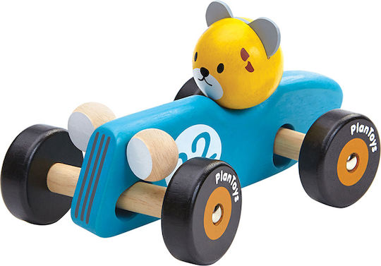 Plan Toys Rennwagen mit Gepard Spielzeugauto 5703
