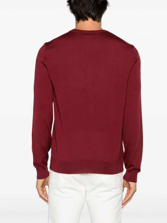 Hugo Boss Men's Long Sleeve Sweater Red