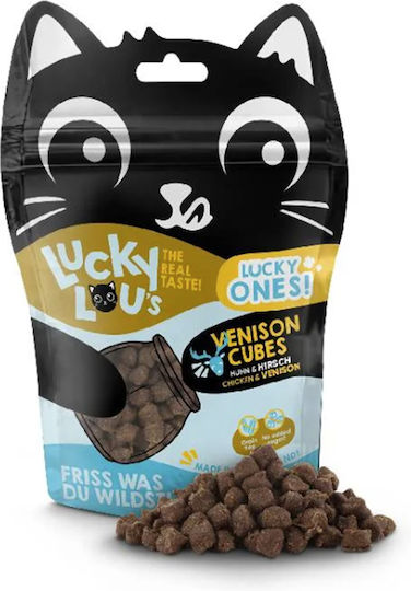 Lucky Lou Răsfățuri Cu Pui Pentru Pisici Bătrâne 80gr