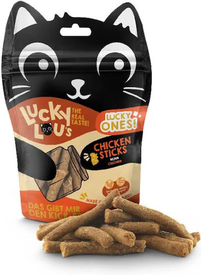 Lucky Lou Snack Treats with Chicken for Cat 50gr