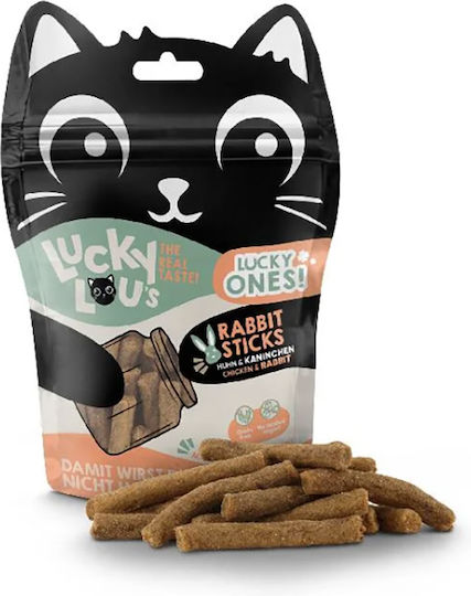 Lucky Lou Cat Treats with Chicken for Cat 50g