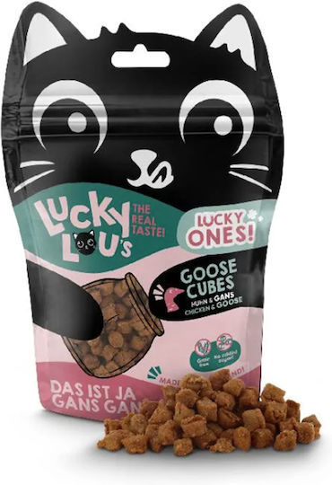 Lucky Lou Λιχουδιές με Κοτόπουλο για Ηλικιωμένες Γάτες 80gr