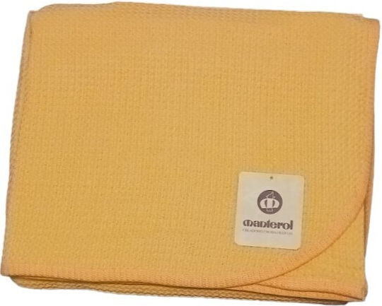 Manterol Casa Petalo 375 Pique Blanket Single 160x240cm Light Blue