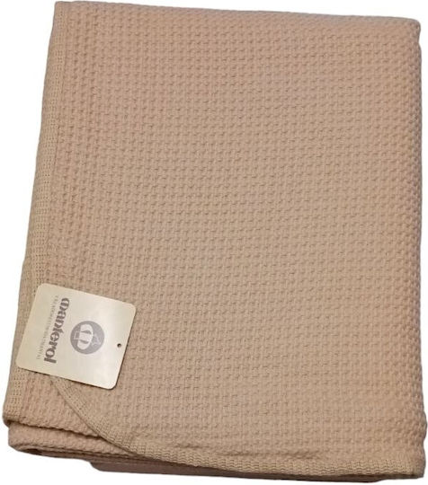 Manterol Casa Petalo 375 Κουβέρτα Πικέ Μονή 160x240εκ.