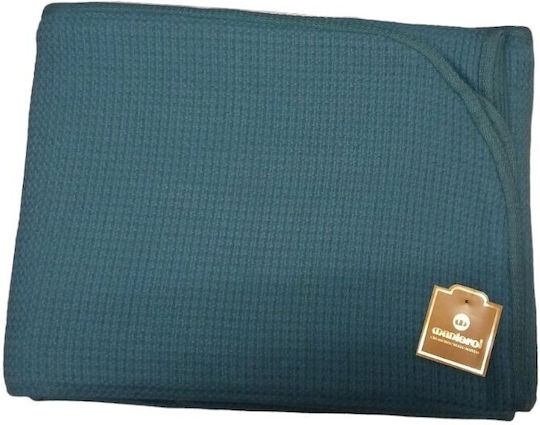 Manterol Casa Petalo 375 Κουβέρτα Πικέ Μονή 160x240εκ.