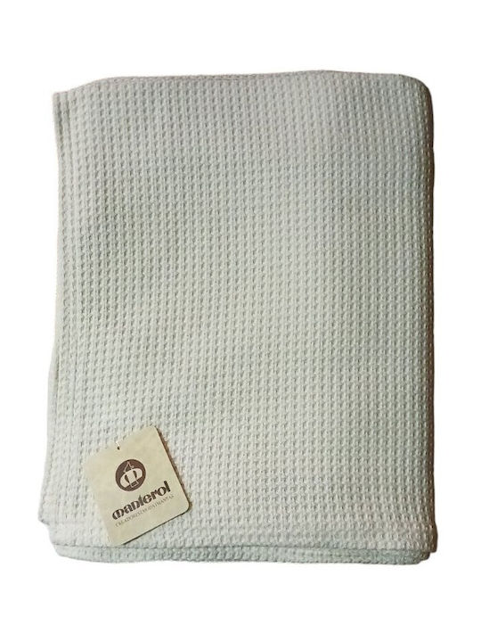 Manterol Casa Petalo 375 Piqué Decke Einzeln 160x240cm