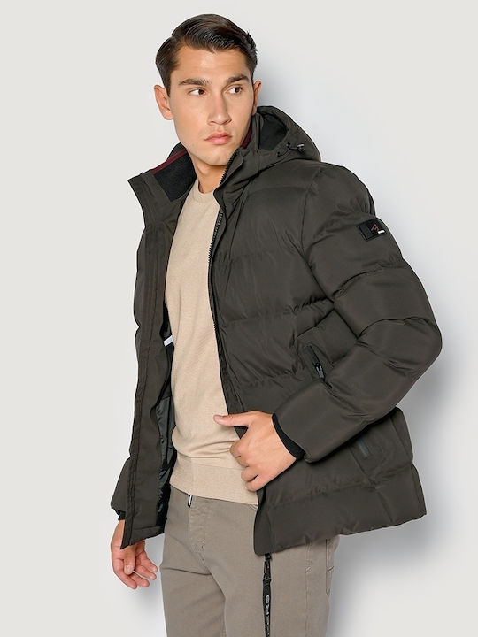 Winter Jacket Puffer Khaki