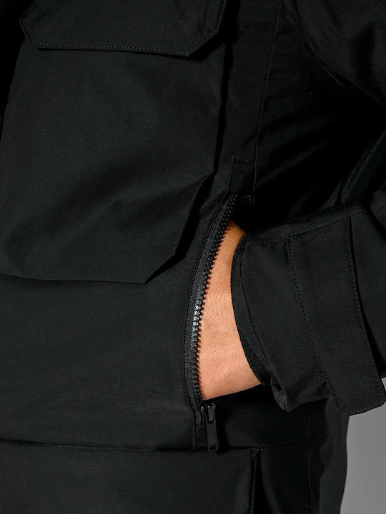 Winter Jacket Parka Black