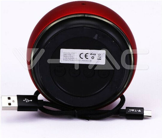 Boxă Bluetooth 4W cu Durată de Baterie până la 4 ore Roșu 7716