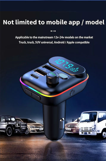 Andowl FM предавател за кола C29 с Bluetooth