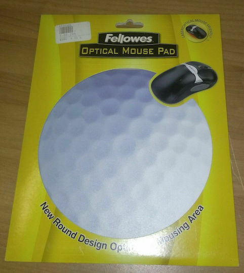 Fellowes Round Brite Mat Mouse Pad 5881003