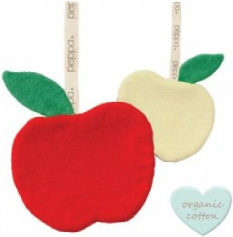 Babylonia Șervețel pentru bebeluși Păturică de alinare Buddies Apple Red