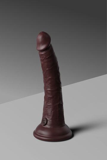 Pipedream King Cock Elite Ρεαλιστικό Dildo με Βεντούζα Καφέ 18cm