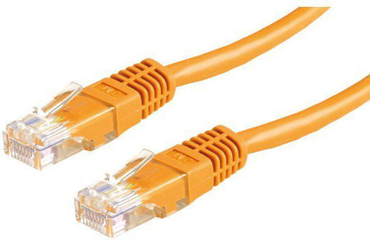 Roline U/UTP Cat.6 Ethernet Network Cable 5m Orange 1pcs