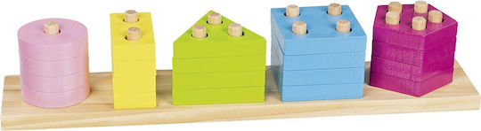 Goki Stacking Toy Color-Shape Sorting made of Wood