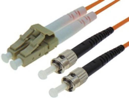 Cablu De Rețea Cu Fibră Optică LC-ST 3m Portocaliu