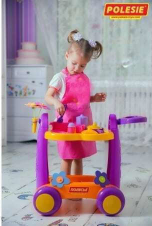 Polesie Serve & Play Trolley Für Kinder Ab 3 Jahren