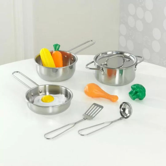 Kidkraft Deluxe Cookware Set for 3 Plus Years 11 Pieces