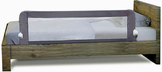 Dreambaby Nicole Foldable Bed Rail Guard Simple Placement made of Fabric in Gray Color 150x50cm 1pcs
