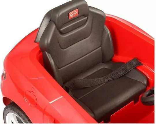 Mercedes Benz SLK 6V με R/C Μονοθέσιο με Τηλεκοντρόλ 6 Volt Κόκκινο για 3+ Ετών