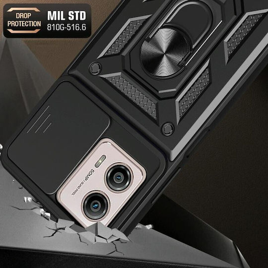 Sliding Camera Back Cover Πλαστικό Πράσινο (Moto G53)