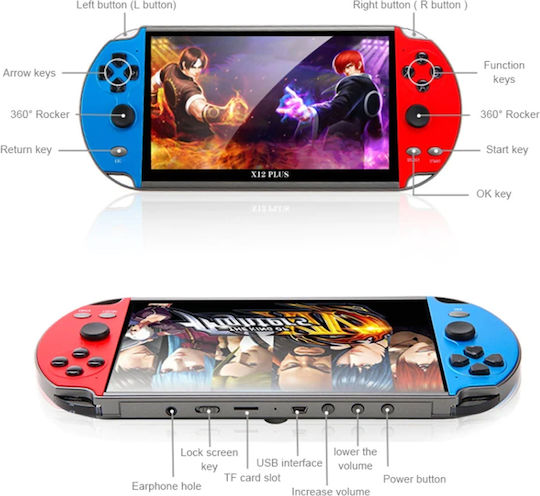 MP5 X7 Electronic Kids Retro Console for Age 6+