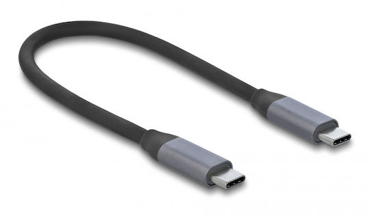 DeLock USB-C Stație de andocare cu HDMI 4K PD Ethernet Gri (87895)