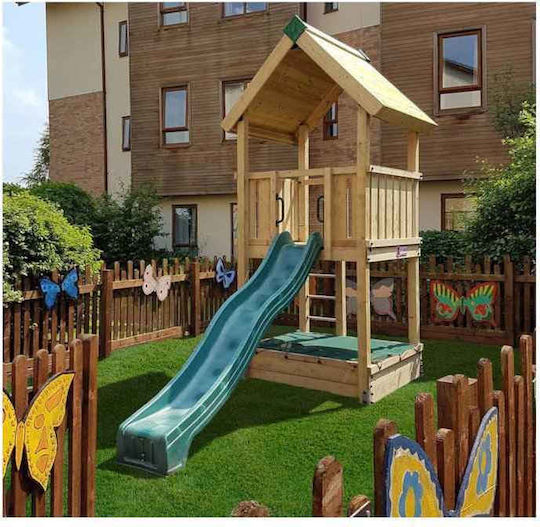 Hy-land Turn de lemn Climbing Frame P2 pentru Uz Profesional