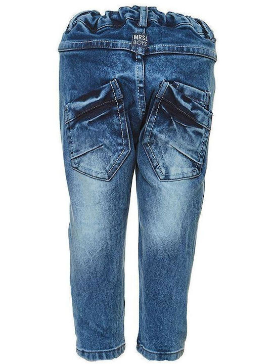 Marasil Pantaloni copii din denim Albastru Παντελόνι